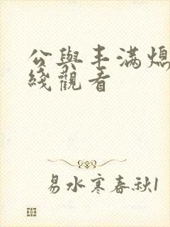 公与丰满熄4在线观看