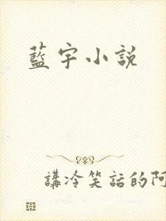 蓝宇小说