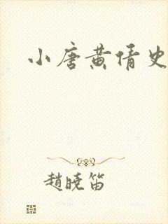 小唐黄倩史