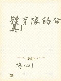 体育队的公用玩具1