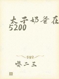 太子奶爸在花都5200