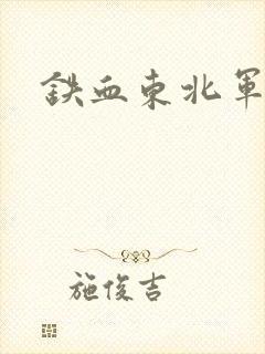 铁血东北军