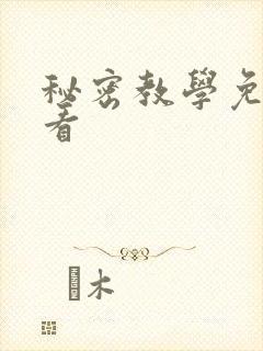 秘密教学免费观看