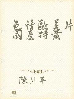 色情欧美片午夜国产特黄