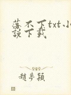 落不下txt小说下载