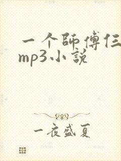 一个师傅仨徒弟mp3小说