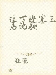 往下边塞玉器骑马沈驰