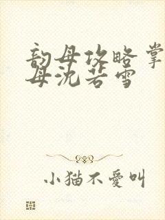 韵母攻略掌中美母沈若雪