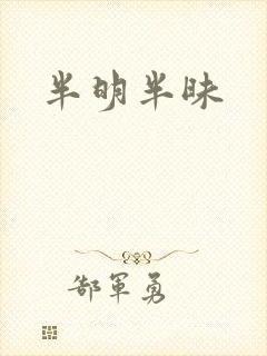 半明半昧