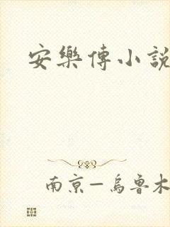 安乐传小说