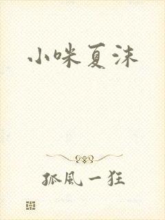 小咪夏沫