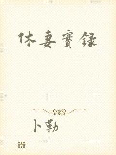 休妻实录