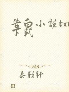 告白小说txt下载