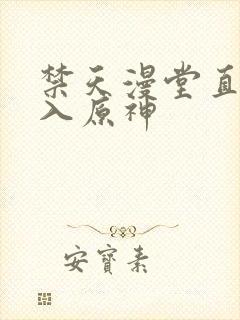 禁天漫堂直接进入原神