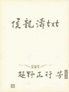 侯龙涛txt