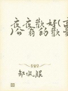 夜夜欢好(高h)公翁的欢爱