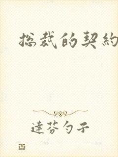 总裁的契约情人