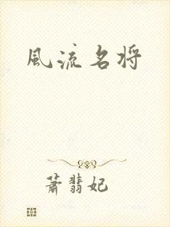 风流名将