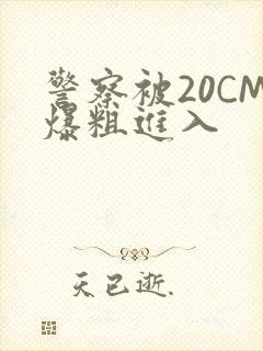 警察被20CM爆粗进入