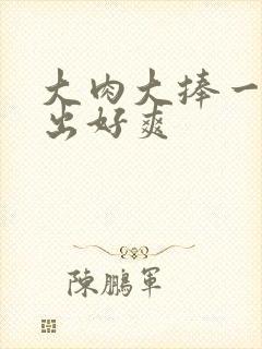 大肉大捧一进一出好爽