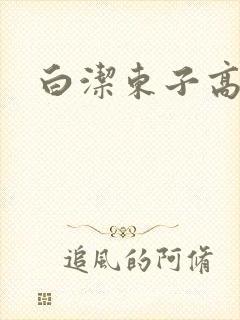 白洁东子高义