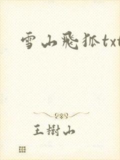 雪山飞狐txt