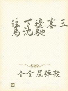 往下边塞玉器骑马沈驰