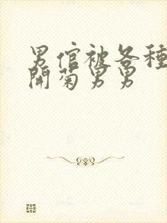 男倌被各种玉势开菊男男