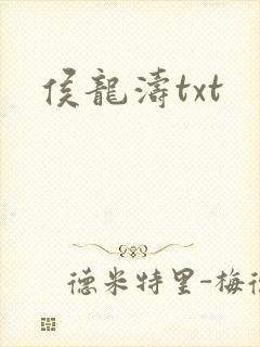 侯龙涛txt