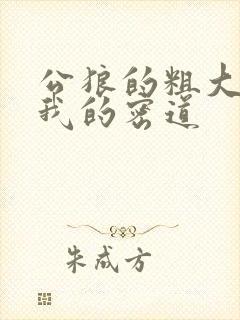 公狼的粗大挺进我的密道