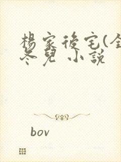 杨家后宅(全)冬儿 小说