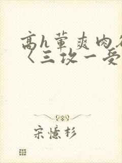 高h荤爽肉欲文〈三攻一受〉视频