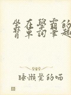 坐在学霸的鸡上背单词笔趣阁