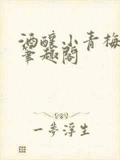 酒酿小青梅po笔趣阁