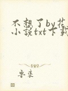不想了by花卷小说txt下载
