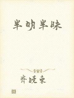 半明半昧