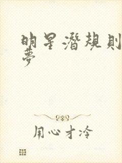 明星潜规则之皇梦