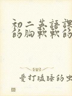 初二英语课代表的胸软软的