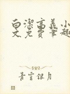 白洁高义小说全文免费笔趣阁在线阅读