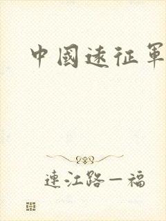 中国远征军小说