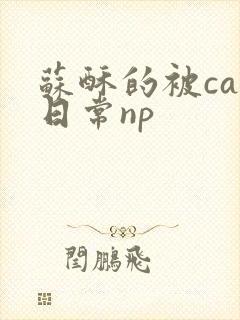 苏酥的被cao日常np