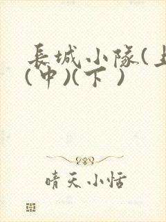 长城小队(上)(中)(下 )