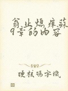 翁止熄痒苏钥第9章的内容