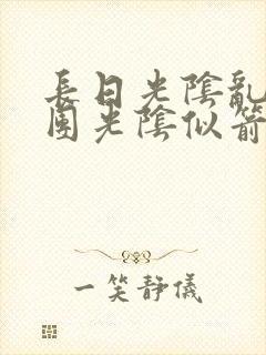 长日光阴乱作一团光阴似箭笔趣阁