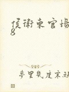 侯卫东官场笔记8