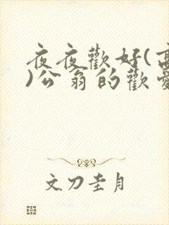 夜夜欢好(高h)公翁的欢爱