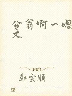 公翁啊～嗯啊h文