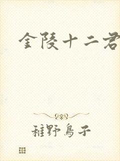 金陵十二君
