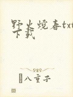 野火烧春txt下载