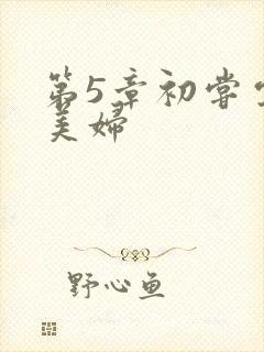 第5章初尝云雨美妇